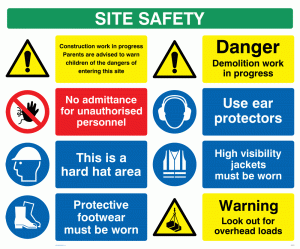 Construction Safety Signs Image